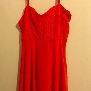 “Orange sunset” Dress